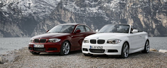 Oficial: Facelift pentru modelele BMW Seria 1 Coupe si Seria 1 Convertible