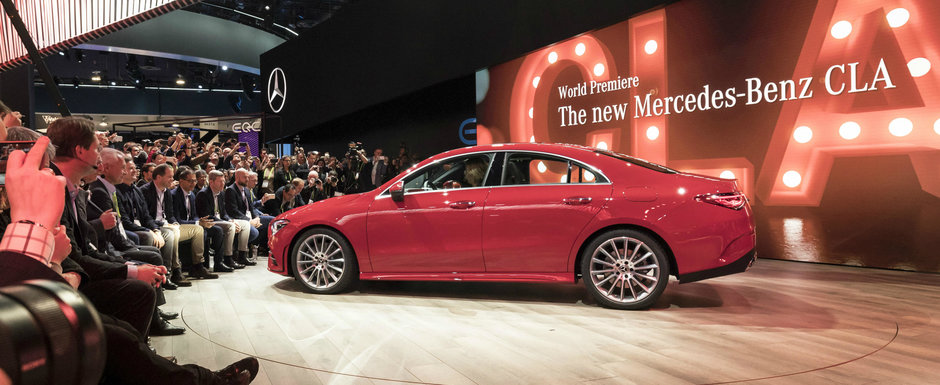OFICIAL: Noul Mercedes CLA este un CLS in miniatura, cu design sexy si pret de vanzare mult mai mic OFICIAL: Noul Mercedes CLA este un CLS in miniatura, cu design sexy si pret de vanzare mult mai mic