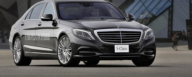 OFICIAL: Noul Mercedes S500 hibrid consuma doar 2.8 litri la 100 km