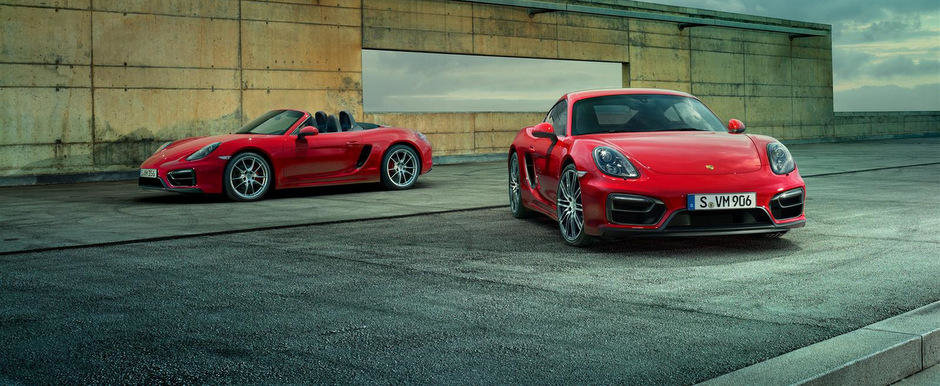 OFICIAL: Porsche ne face cunostinta cu noile Boxster si Cayman GTS