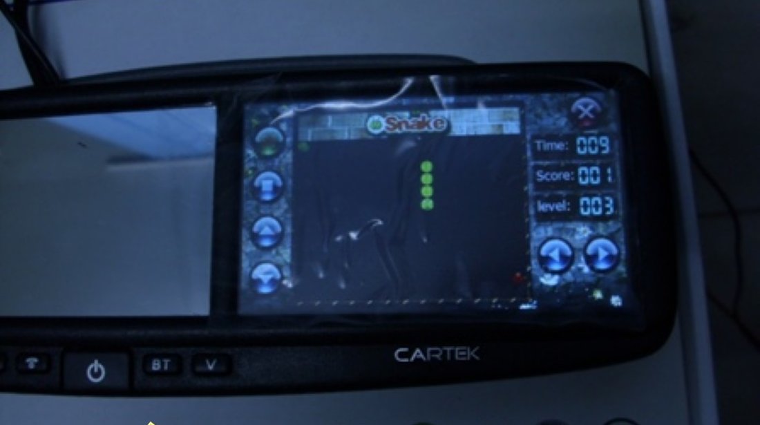 Oglinda Cartek Rvg43 Cu Gps Lcd 4 3 Touchscreen Bluetooth Games