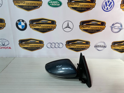 Oglinda completa dr VW Passat B7 cu lumina ambient