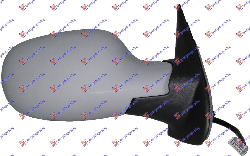 Oglinda Completa Electrica Grunduita Dreapta Nissan Micra (K12) 2002 2003 2004 2005 2006 2007 2008 2009 2010