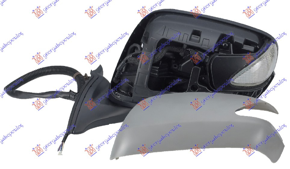 Oglinda Completa Electrica Grunduita Stanga Honda Jazz 2011 2012 2013 2014 2015