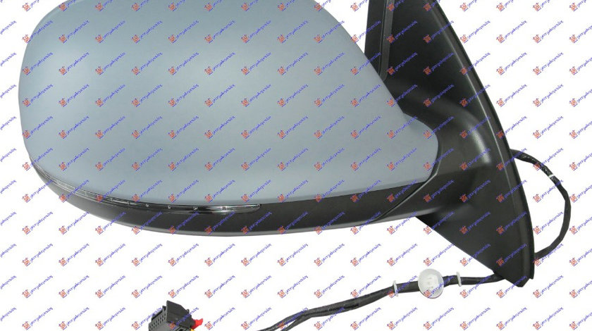 Oglinda Completa Electrica Incalzita Grunduita Dreapta Audi Q7 2006 2007 2008 2009 2010 2011 2012 2013 2014