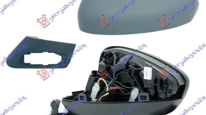 Oglinda Completa Electrica Incalzita Grunduita Pliabila Stanga Citroen C4 2011-2012-2013-2014-2015-2016-2017