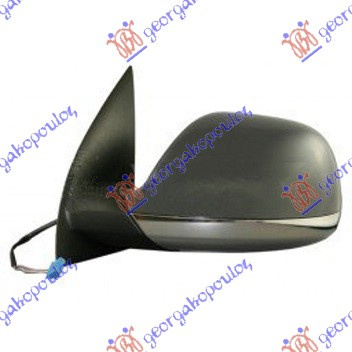 Oglinda Completa Electrica Incalzita Grunduita Cromata Stanga VW Amarok 2010 2011 2012 2013 2014 2015 2016