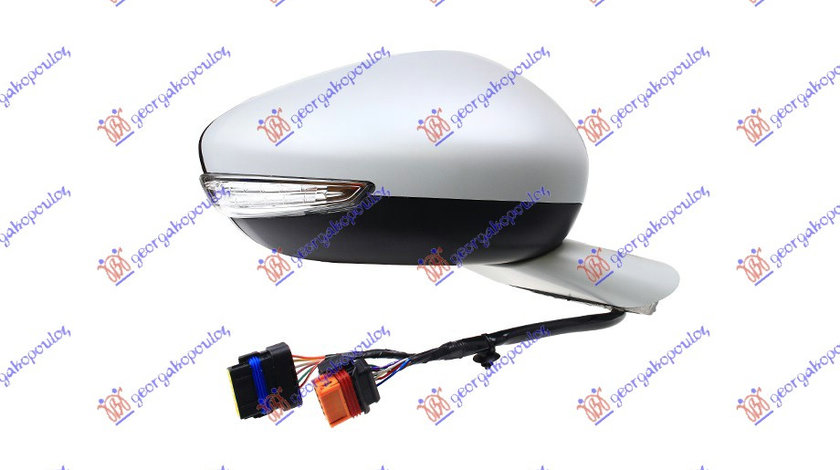 Oglinda Completa Electrica Incalzita Pliabila Grunduita Dreapta Peugeot 508 An 2011 2012 2013 2014 2015