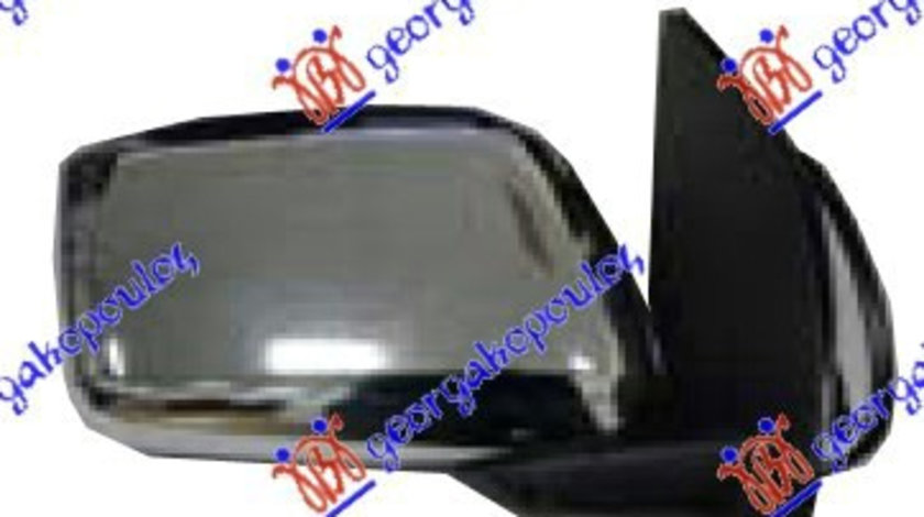 Oglinda Completa Exterioara Mecanica Cromata Dreapta Nissan Navara 2005 2006 2007 2008 2009 2010