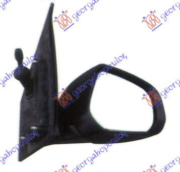 Oglinda Completa Exterioara Mecanica Dreapta Nissan Pixo 2009 2010 2011 2012 2013 2014 2015 2016 2017 2018