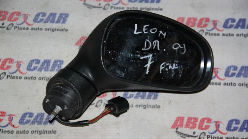 Oglinda cromata dreapta electrica Seat Leon 1P 2005-2012