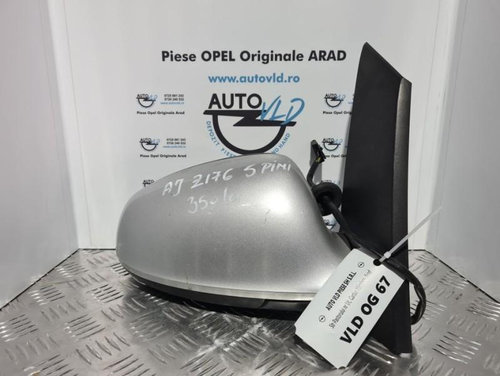 Oglinda dreapta 5 pini Opel Astra J 2009-2012