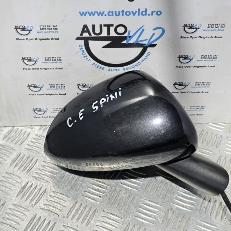 Oglinda dreapta 5 pini Opel Corsa E 2014-2019