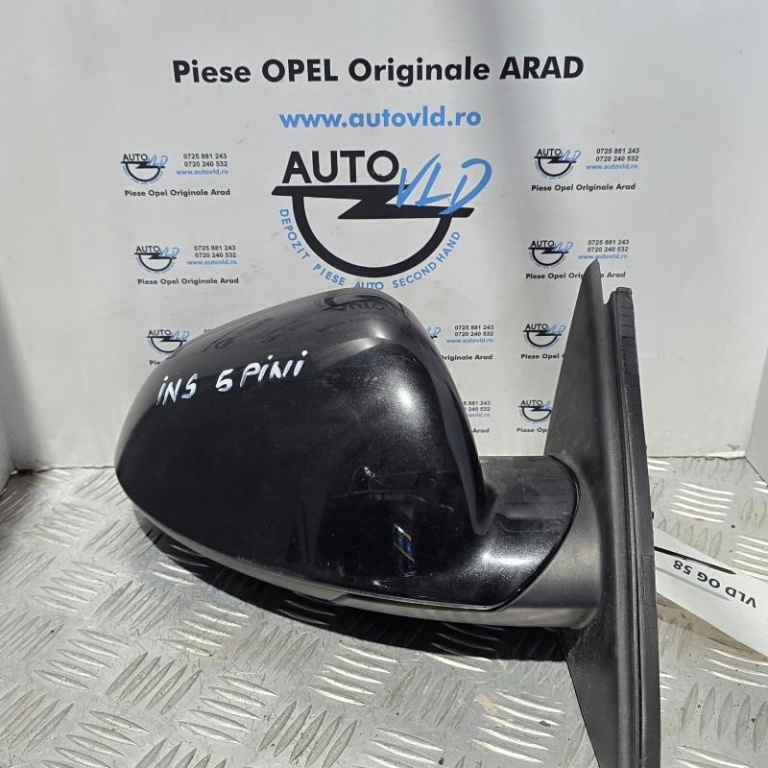 Oglinda dreapta 5 pini Opel Insignia A facelift 2013-2017