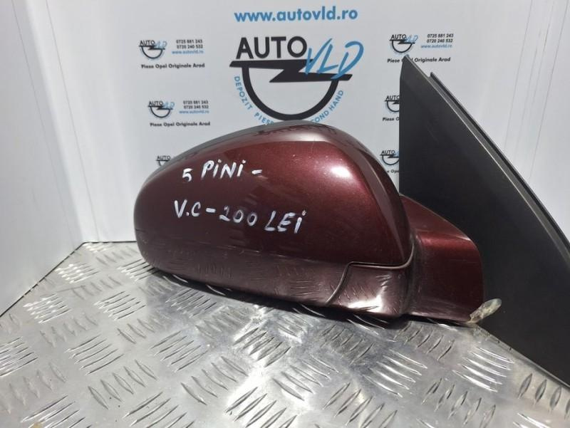 Oglinda dreapta 5 pini Opel Signum facelift 2005-2008