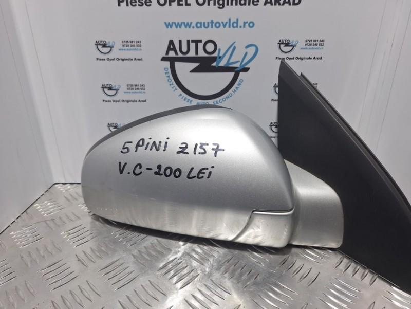 Oglinda dreapta 5 pini Opel Vectra C facelift 2005-2009