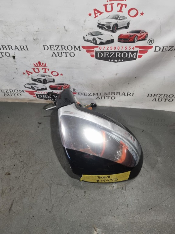 Oglinda dreapta 8154TJ Peugeot 3008 I 1.6 Turbo 165 cai 5GZ (EP6FDT)
