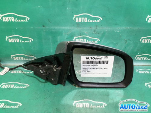 Oglinda Dreapta A3146412 Cu Semnalizare, Completa Mercedes-Benz C-CLASS W204 2007