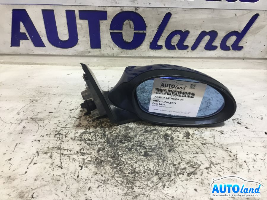 Oglinda Dreapta Albastra BMW 1 E81,E87 2004