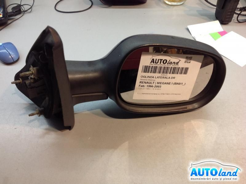 Oglinda Dreapta Albastra Electrica Renault MEGANE I BA0/1 1996-2003