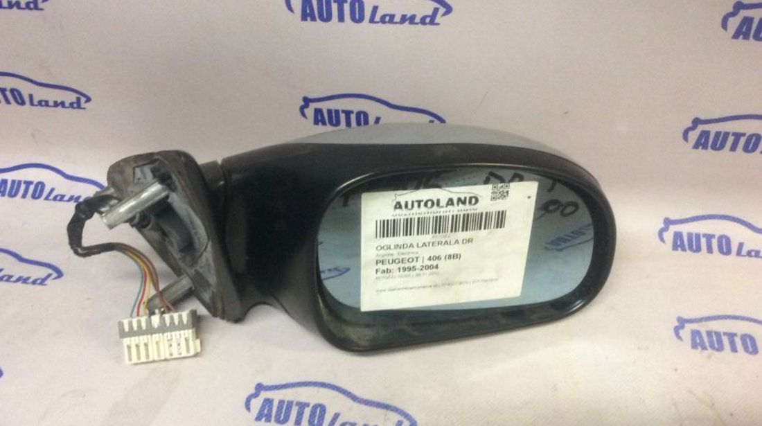 Oglinda Dreapta Argintie, Electrica Probleme La Sticla Peugeot 406 8B 1995-2004