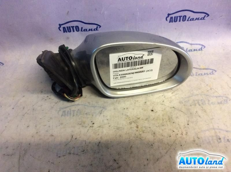 Oglinda Dreapta Argintie Volkswagen PASSAT 3C2 2005