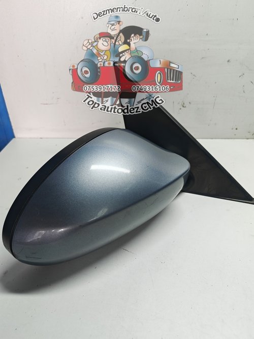 Oglinda dreapta Bmw Seria 1 E87 Quarz blau metalic 18/7 electrica cu incalzire