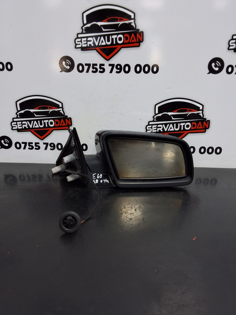Oglinda dreapta BMW Seria 5 (2003-2010) [E60] 3.0 Motorina 2006, VOLAN STANGA
