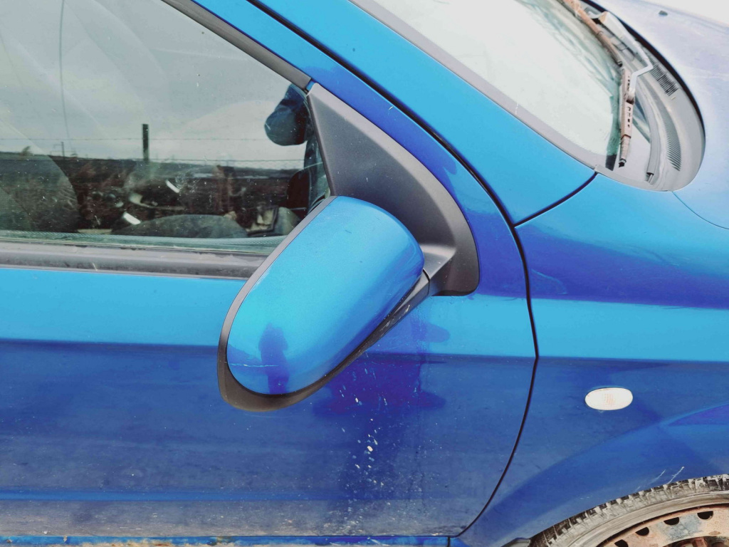 Oglinda dreapta Chevrolet Aveo (T250, T255) [Fabr 2003-2011] Albastru