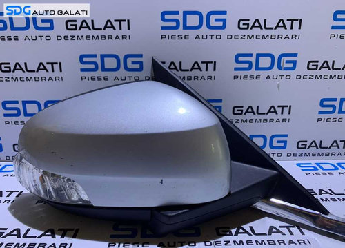 Oglinda Dreapta Completa cu Rabatare Pliere Lumina Ambientala cu 14 Fire Pini la Mufa Jaguar XF X250...