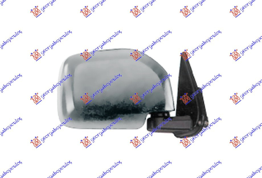 Oglinda Dreapta Completa Electrica Cromata Toyota HiLux 2001-2002-2003-2004-2005