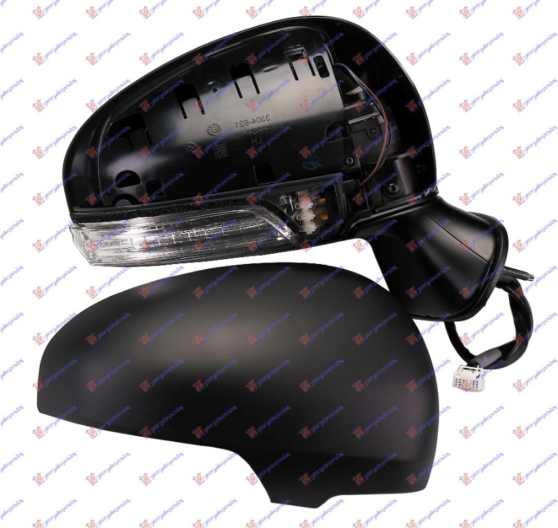 Oglinda Dreapta Completa Electrica Incalzita Grunduita Cu Semnal Toyota Avensis T27 2008-2009-2010-2011-2012
