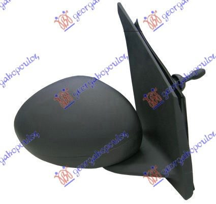 Oglinda Dreapta Completa Manuala Neagra Toyota Aygo 2006-2007-2008-2009-2010-2011-2012