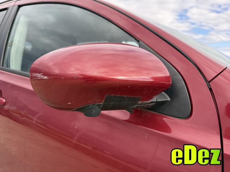 Oglinda dreapta cu camera culoare rosie - naj Nissan Qashqai plus 2 facelift (2010-2014)