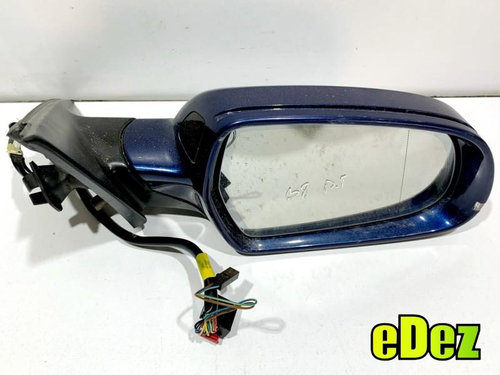 Oglinda dreapta cu side assist culoare albastra - lx5q Audi A4 facelift (2011-2015) [B8.5] 8K1857410...