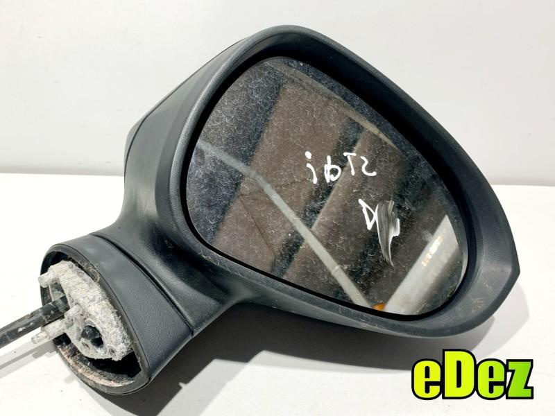 Oglinda dreapta culoare alba - lb9a Seat Ibiza 4 (2008-2012) [6J] 6J1857508C
