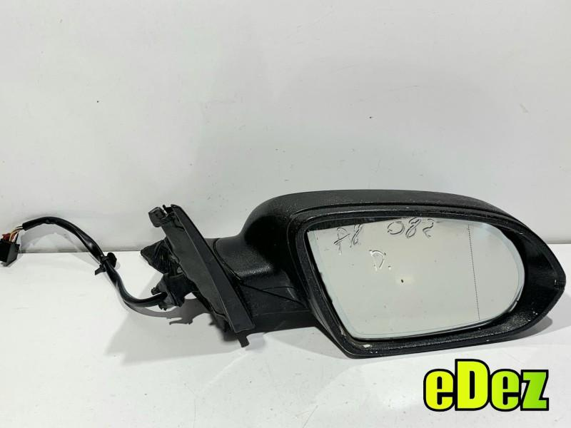 Oglinda dreapta culoare alba - ly9c Audi A8 (2009-2017) [4H] D4 4H2857410H