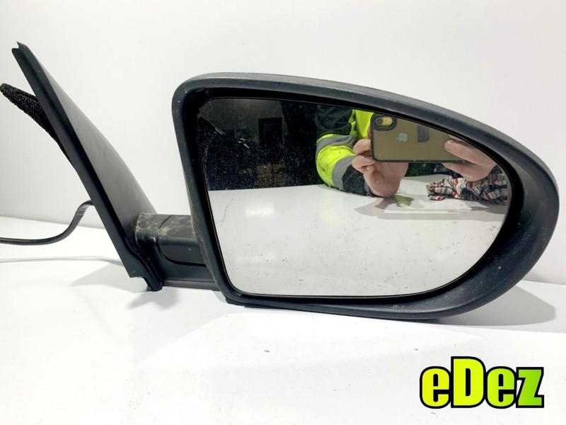 Oglinda dreapta culoare bej Nissan Qashqai facelift (2010-2013) [NJ10]