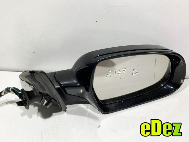 Oglinda dreapta culoare neagra - lz9y Audi A4 (2007-2011) [8K2, B8]