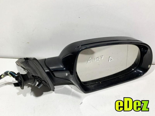 Oglinda dreapta culoare neagra - lz9y Audi A4 (2007-2011) [8K2, B8]