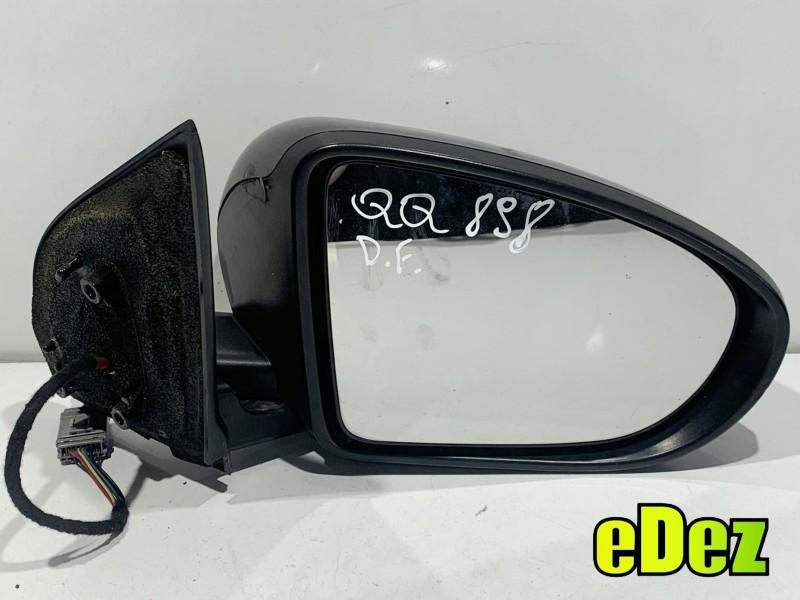 Oglinda dreapta culoare neagra - z11 Nissan Qashqai facelift (2010-2013) [NJ10]