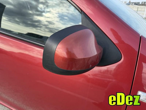 Oglinda dreapta culoare rosie Dacia Sandero 2 (2012-2017)