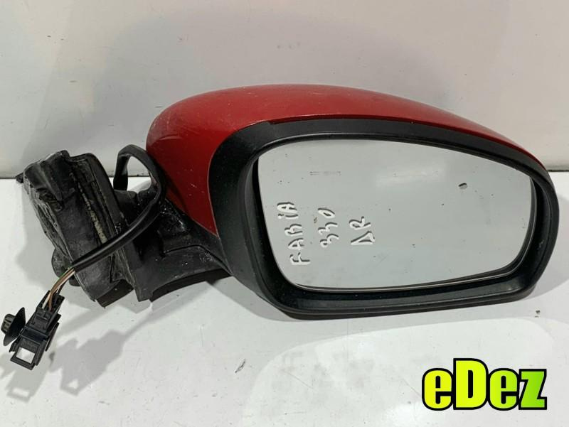 Oglinda dreapta culoare rosie - lf3k Skoda Fabia 2 facelift (2010-2014) 5J0857934