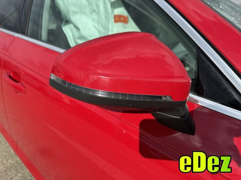 Oglinda dreapta electrica 12 pini culoare rosie - ly3u Audi A4 (2015-2019) [8W2, B9] 8W1857410D