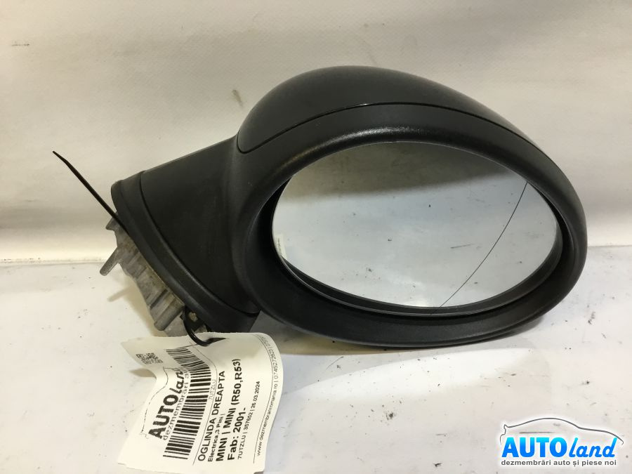 Oglinda Dreapta Electrica,3 Pini Mini MINI R50,R53 2001