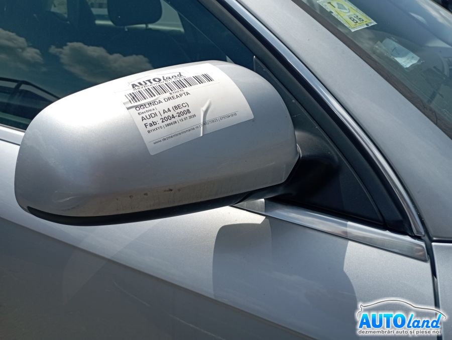 Oglinda Dreapta Electrica Audi A4 8EC 2004-2008