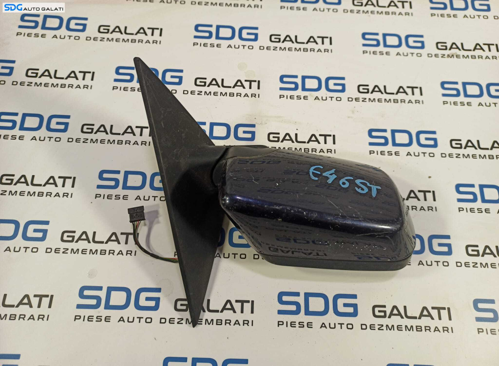 Oglinda Dreapta Electrica BMW Seria 3 E46 1998 - 2006 Culoare 317/5 Orientblau Metallic [L1358]