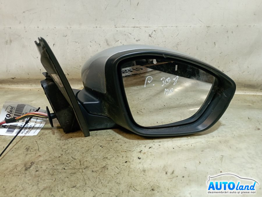 Oglinda Dreapta Electrica Completa, Dupa 2014, 2 Mufe Peugeot 308 4A ,4C 2007