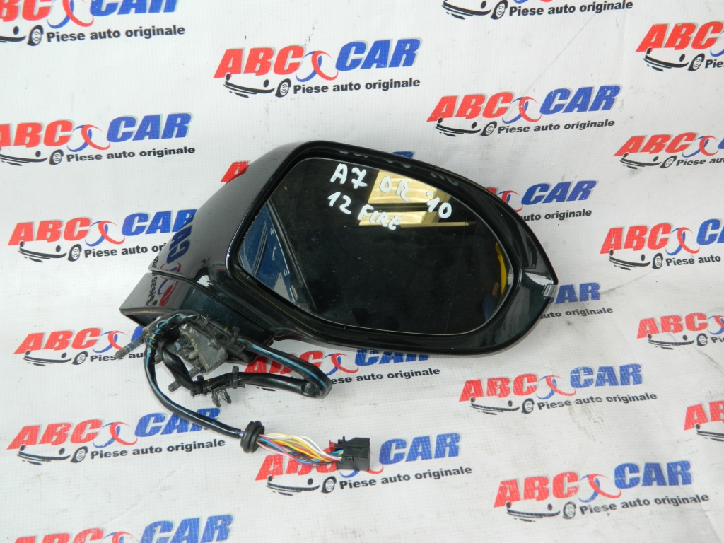 Oglinda dreapta electrica cu 12 fire Audi A7 model 2010