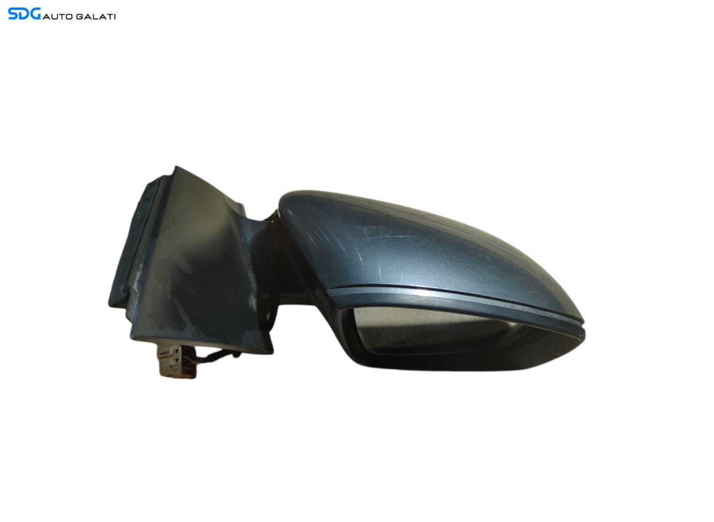 Oglinda Dreapta Electrica cu Rabatare Pliere Manuala Volkswagen Polo 6R 2008 - 2018 Cod 6R2857592J [LR0601]